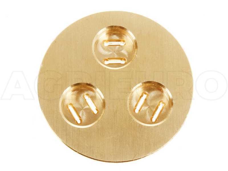 Bronze Die Plate for Fettuccine Fimar &Oslash; 8 mm - PF15E