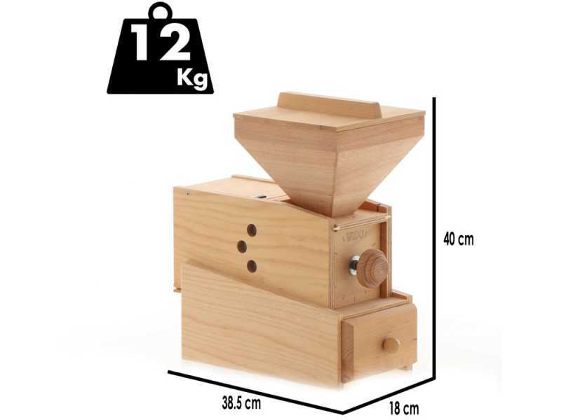 Widu Wiedau 3 - Beechwood Flour Stone Mill - 600W