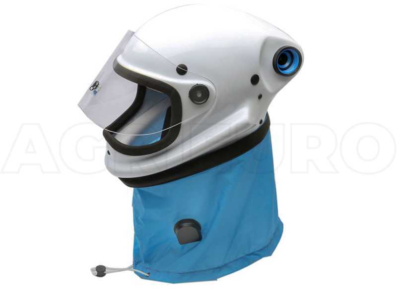 Helmet respirator top