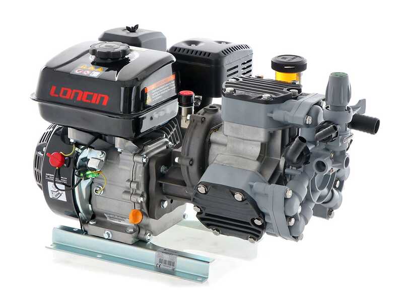 Comet MTP P40/20 SC 4T - Petrol Sprayer Pump - Loncin G200F Engine - Version for Acids and Chemicals