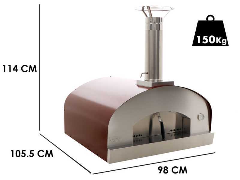 SSeven Italy Ade Rosso - Wood-fired Oven 
