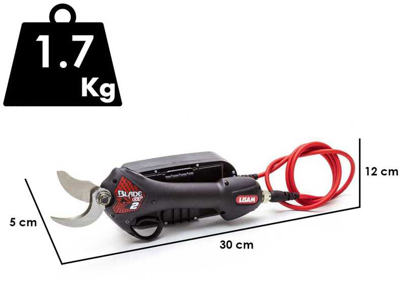Lisam BLADE GT 2 Electric Battery-powered Pruning Shears - 50.4V 2.9Ah
