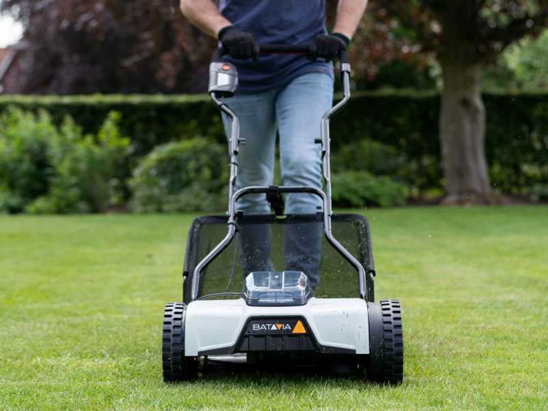 Batavia BT-CLM001 Battery-powered Cylinder Lawn Mower - 18 V - WITHOUT BATTERY AND BATTERY CHARGER