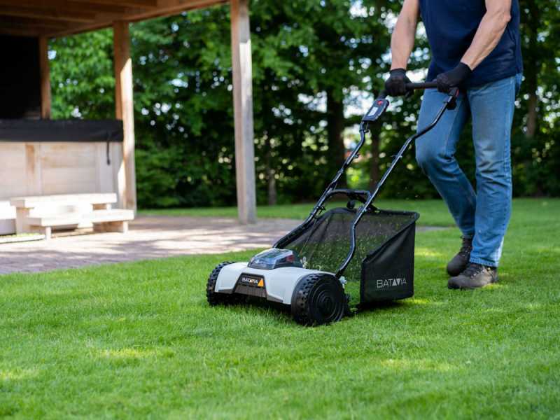 Batavia BT-CLM001 Battery-powered Cylinder Lawn Mower - 18 V - WITHOUT BATTERY AND BATTERY CHARGER