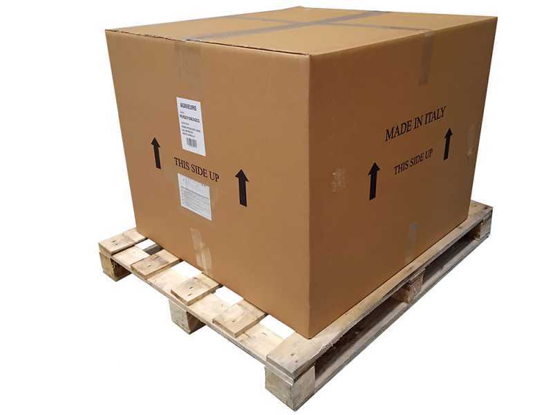 Seven Italy Ade Rosso - Outdoor Wood-fired Oven with Cart
