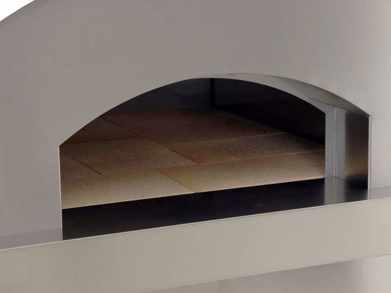 Seven Italy Ade Antracite - Outdoor Wood-fired Oven with Cart