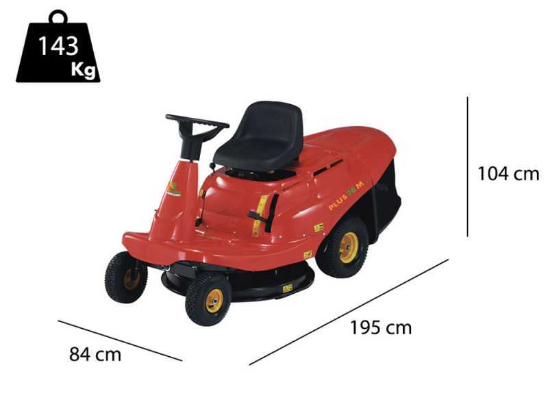 Line Plus 76 M Rider Riding-on Mower with EURO 352 LOncin Engine