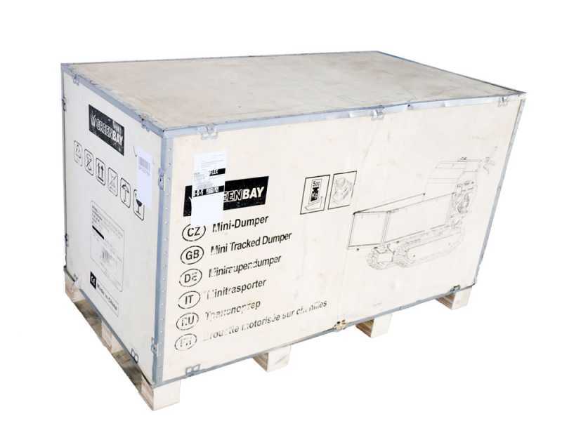 GreenBay Tipper-H 500 crawler dumper - Honda GX270 engine