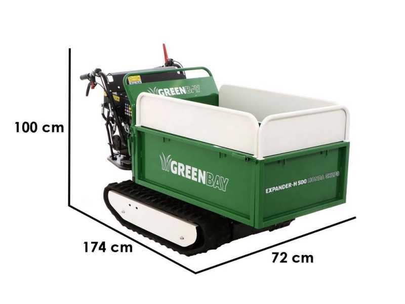 GreenBay EXPANDER-H 500 crawler carrier - Honda GX270 engine