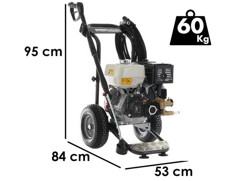 ZWD-K 15/280 Professional Petrol Pressure Washer -  310 bar - 900 l/h - Honda GX390 Engine