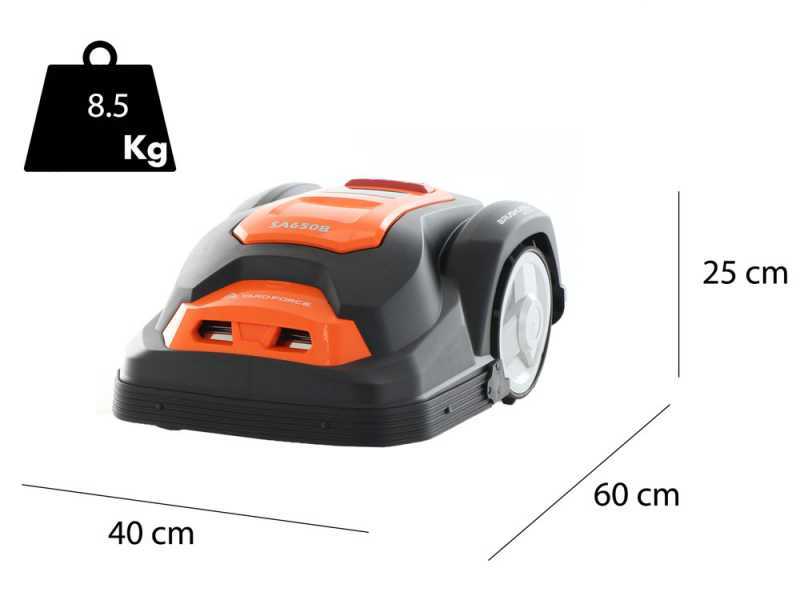 Yard Force SA650B robot lawn mower best deal on AgriEuro