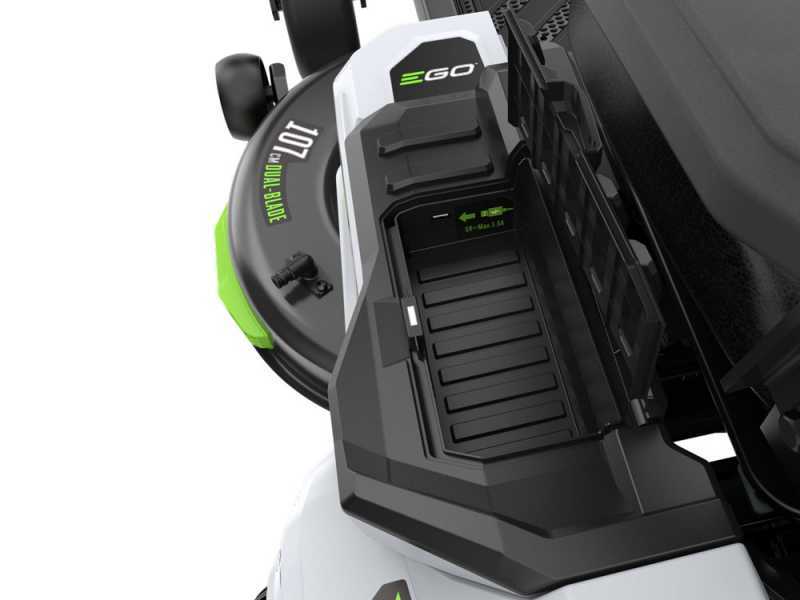 EGO  Z6 ZERO TURN ZT4201E-S - 56V/15Ah Battery-powered Riding-on Mower - Zero-turn