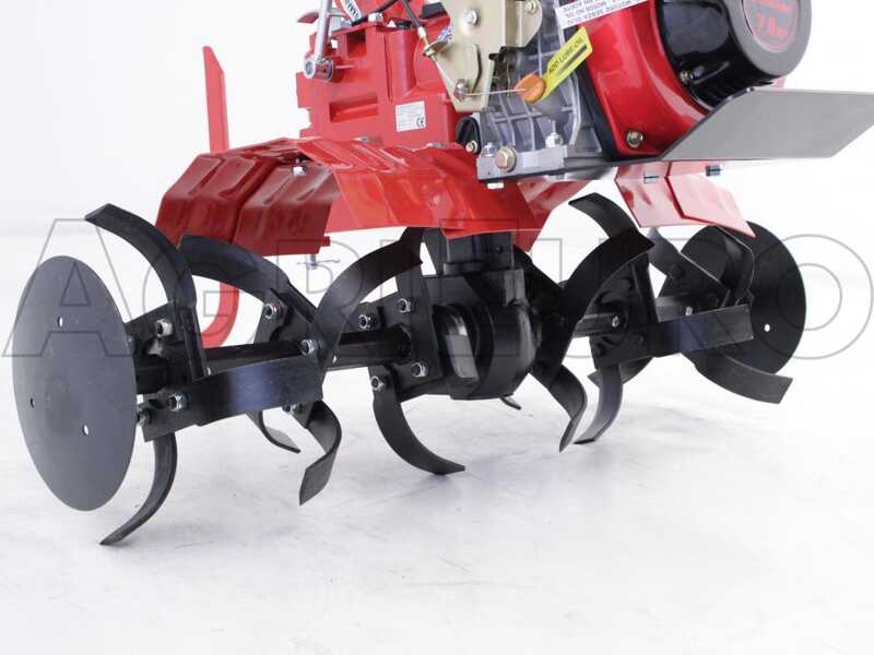 Eurosystems Euro 102 - 7 HP Diesel Garden Tiller - Excalibur 296cc Engine