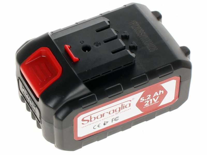 Sbaraglia ARES-22 Battery-powered Pruner on Telescopic Pole - 2x 5.2 Ah/21V Batteries