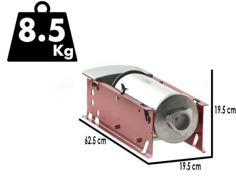 Tre Spade Mod. Star 8 Red - 7 Kg Manual Sausage Stuffer - 2 Speeds