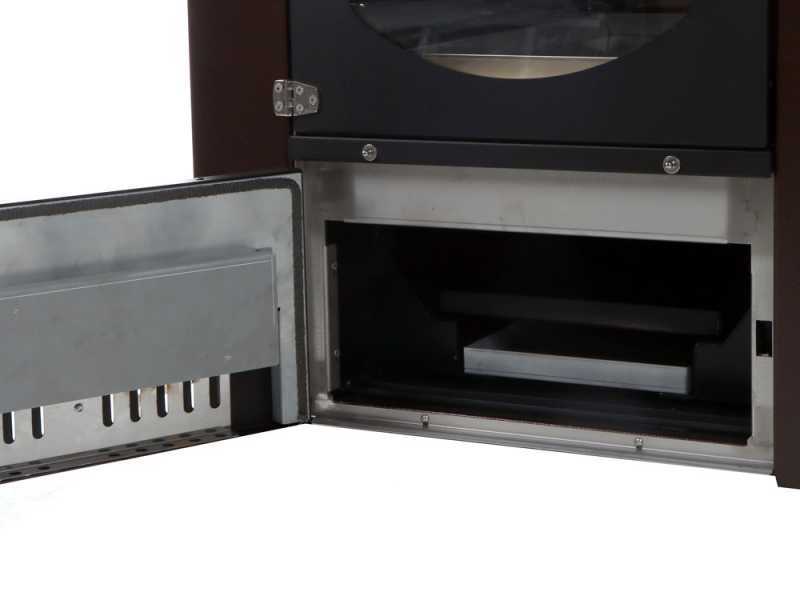 Rossofuoco Garden Color 80 Marrone - Built-in Wood-fired Oven 