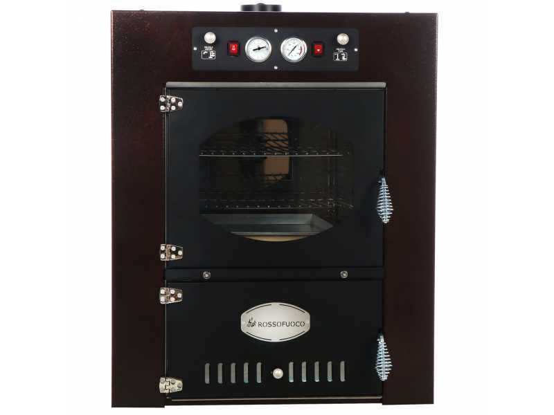 Rossofuoco Garden Color 80 Marrone - Built-in Wood-fired Oven 