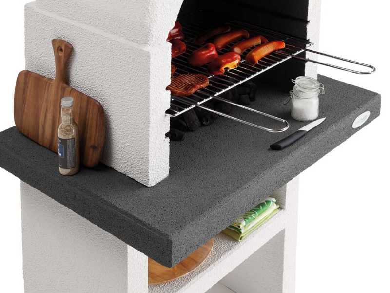 Charcoal Masonry Barbecue Palazzetti Boston
