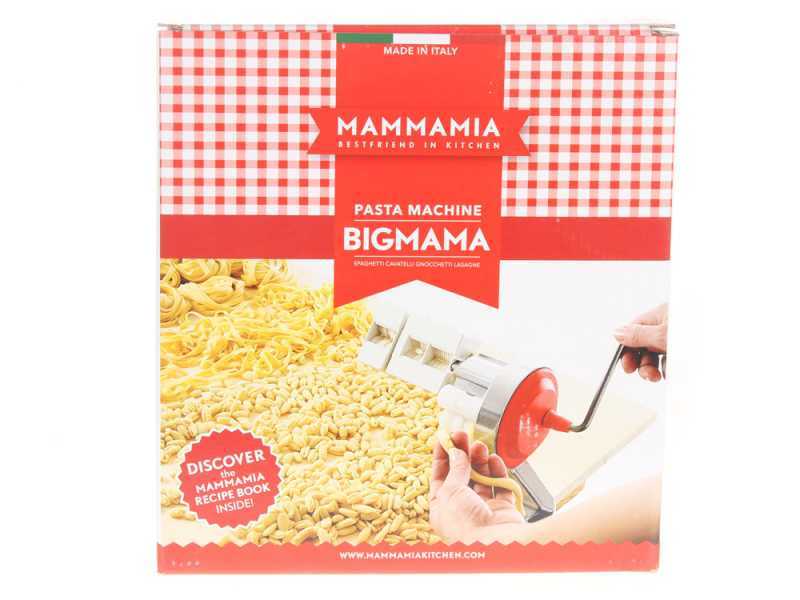 MAMMAMIA Big Mama - Manual Aluminium Steel Pasta Maker