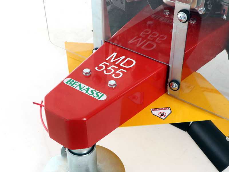 Benassi MD 555 R - Self-propelled 4-stroke gasoline wheeled brush cutter - rato RV 150