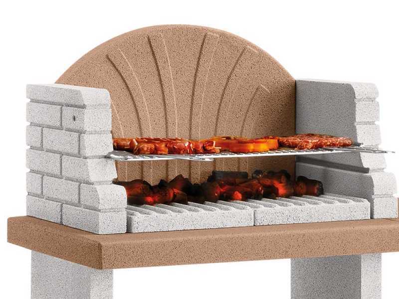 Palazzetti Vasto Masonry Wood-fired and Charcoal Barbecue