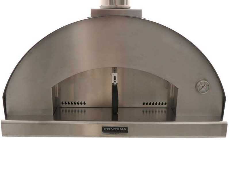 Fontana Mangiafuoco Antracite - Wood-fired Oven 