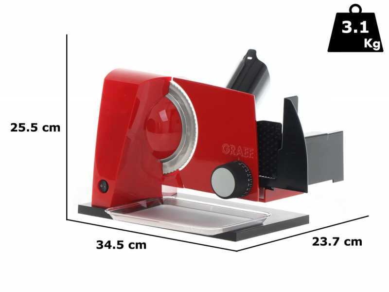 GRAEF SKS 110 Red - Meat Slicer with 170 mm blade