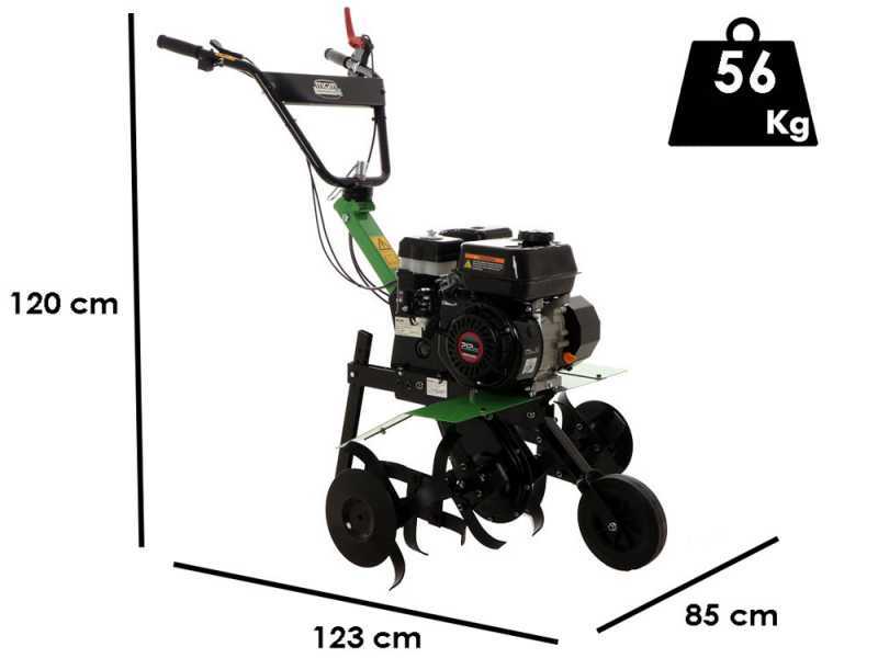 Lampacrescia MGM DL525 - 7 HP Petrol Garden Tiiller - Loncin Engine