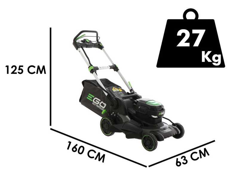 PROMO EGO LM2021E-SP Battery-powered Lawn Mower - with 56 V 5Ah Battery