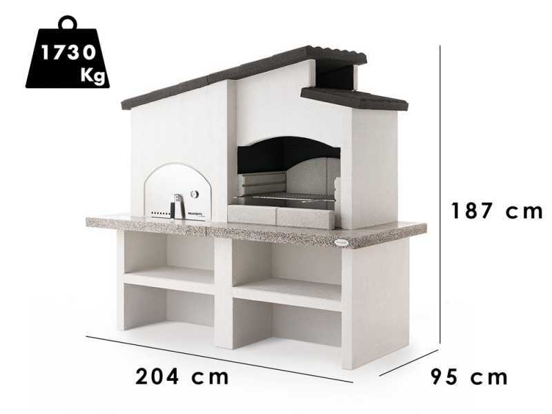 Palazzetti New Zealand 2 - Masonry Barbecue with Oven