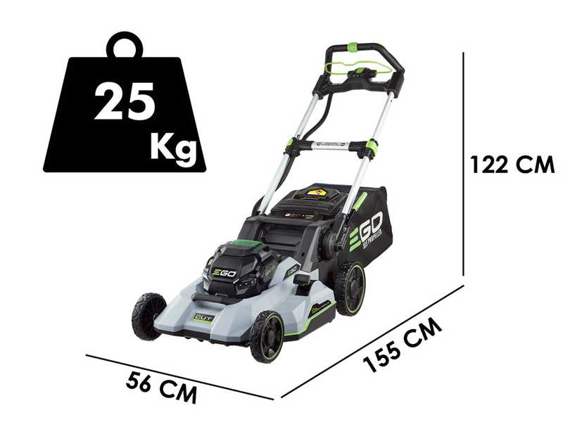 PROMO EGO LM2135E-SP Battery-powered Lawn Mower + with 56 V 7.5Ah Battery