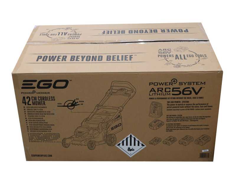 PROMO EGO LM1701E Battery-powered Lawn Mower - 56 V 2.5Ah - 42 cm Cutting Width