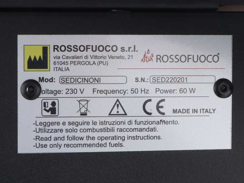 Rossofuoco Country - Outdoor Wood-fired Oven 80C 