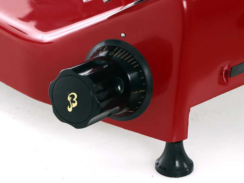 Berkel Pro Line XS25 Red - Meat Slicer with 250 mm chrome-plated steel blade