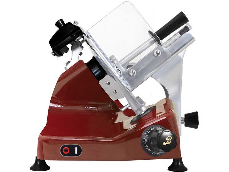 Berkel Pro Line XS25 Red - Meat Slicer with 250 mm chrome-plated steel blade