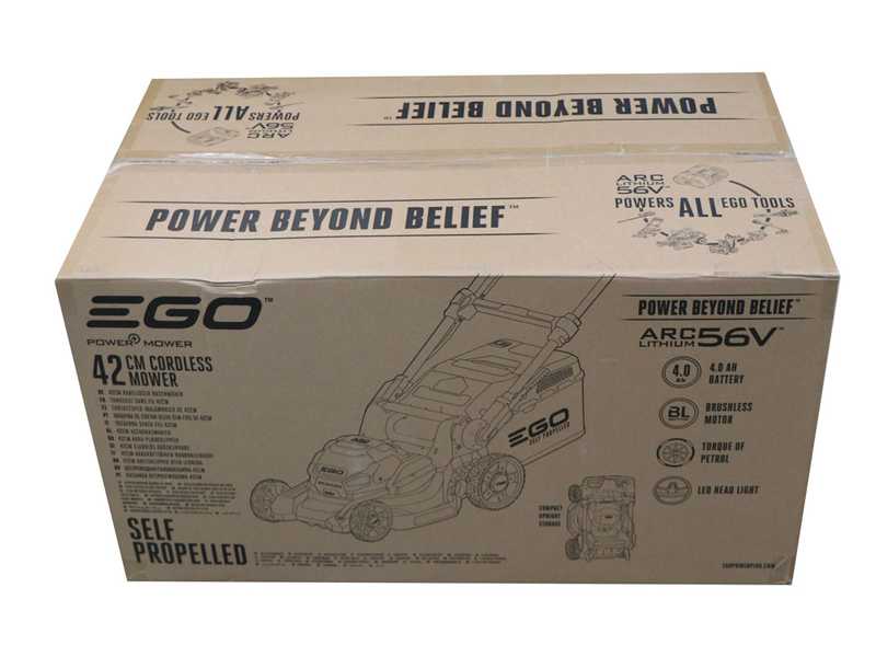 PROMO EGO LM1701E-SP Battery-Powered Lawn Mower - 56 V 4Ah - 42 cm Cutting &Oslash;