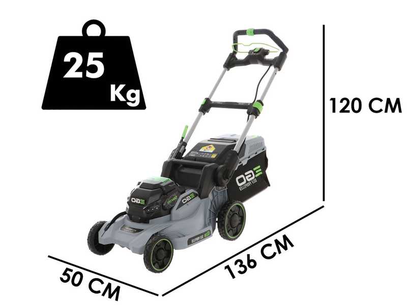 PROMO EGO LM1701E-SP Battery-Powered Lawn Mower - 56 V 4Ah - 42 cm Cutting &Oslash;