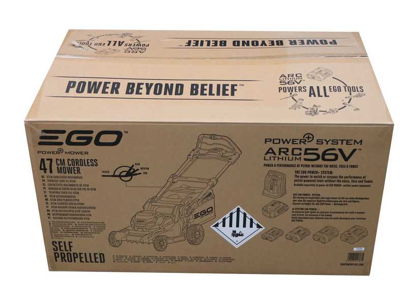 PROMO EGO LM1903E-SP Battery-powered Lawn Mower - 56 V 5Ah - 47 cm Cutting Width