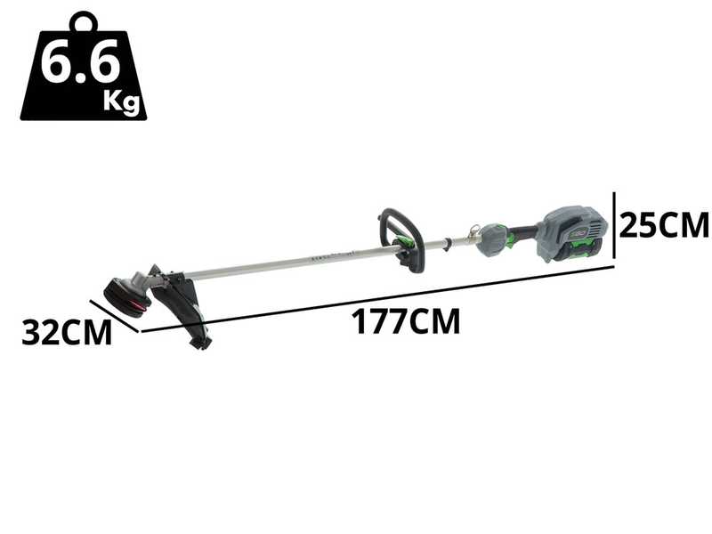 PROMO EGO ST1530 Battery-powered Brush Cutter - 56 V - 4Ah Battery