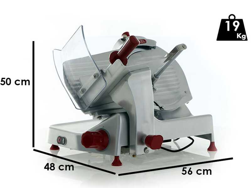 BERKEL Pro Line XS25 Silver meat slicer - 250mm Chrome-plated Steel Blade