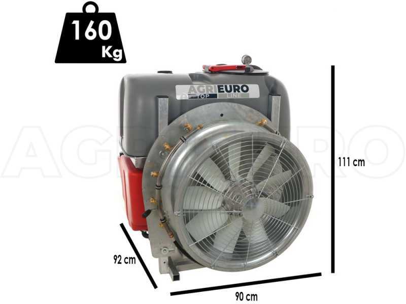 Gray 200/60 -Tractor-Mounted Mist Blower for Spraying - Capacity 200 L - AR503 Pump