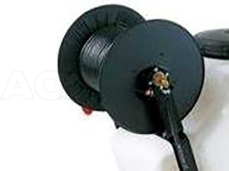 Heavy-duty Steel Hose Reel with 50 m 25 bar High Pressure Hose