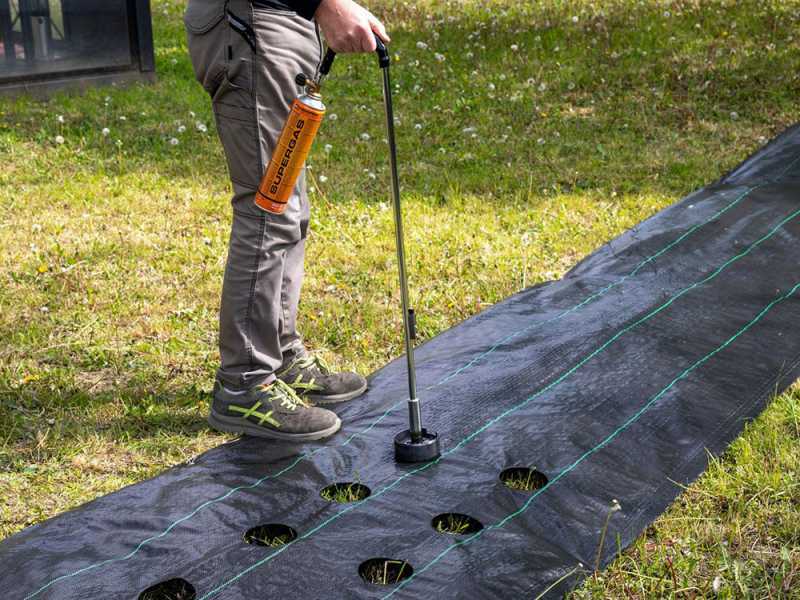 KEMPER 1047FT Heating Torch for Punching Plastic and Mulching Sheet