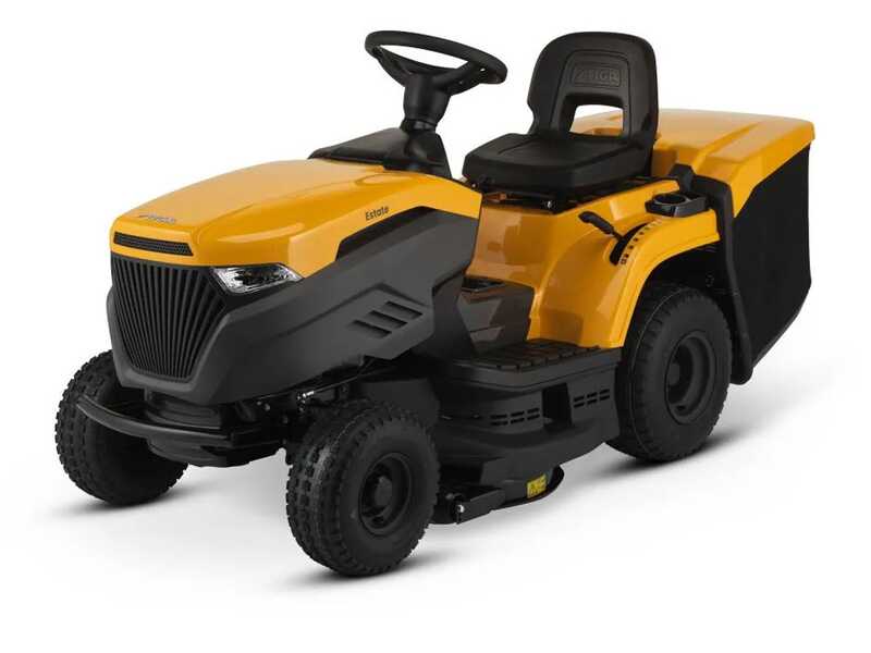 Stiga Estate 384 Lawn Tractor - 240 L Collection Basket - Mulching - Hydrostatic Transmission