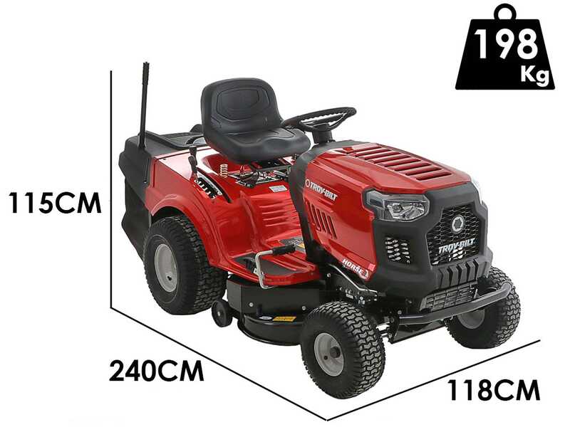 Troy Bilt Horse 105T-R  Riding-on Mower - Hydrostatic Transmission - Grass Collector