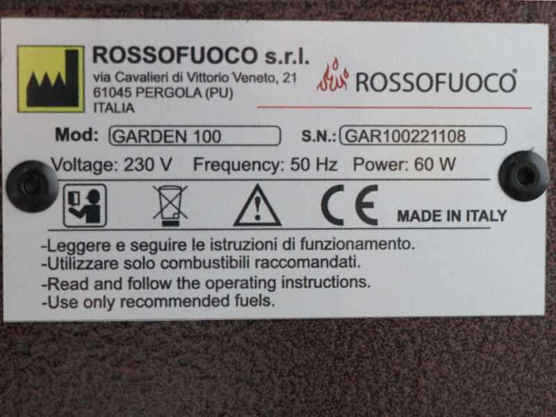 Rossofuoco Garden Plus 100 - Outdoor Wood-fired Oven