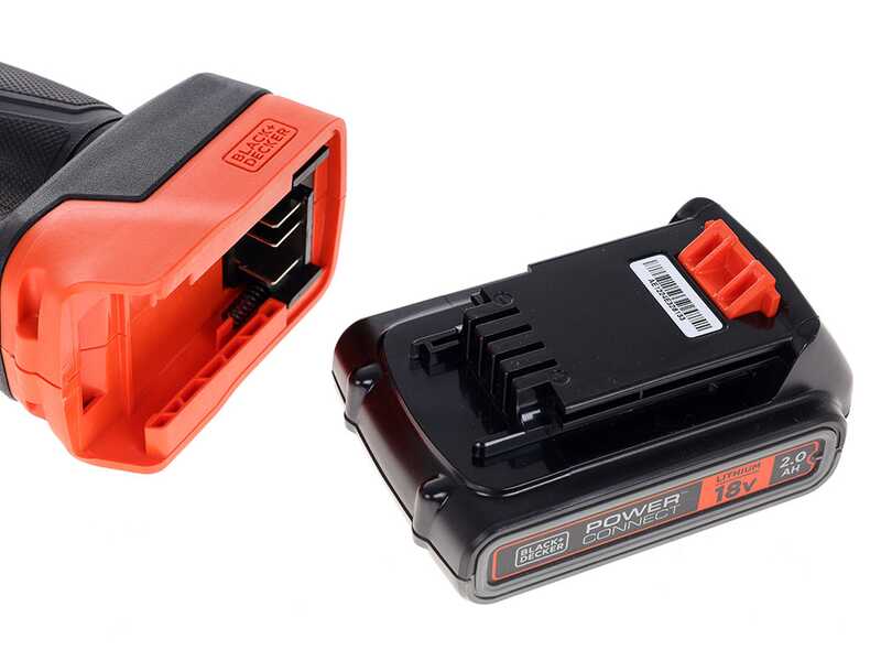 Black &amp; Decker BCPP18D1-QW Battery-powered Pruning Shears - 18V 2Ah Battery + Free 18V 2Ah battery - 25mm Cutting diameter
