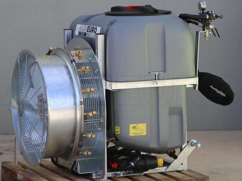 Gray 300/70 - Tractor-Mounted Mist Blower for Spraying  - Capacity 300 L - AR713 Pump