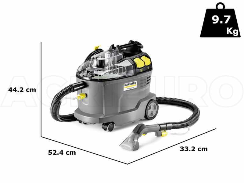 Karcher Pro Tessili Puzzi 8/1 - Surface cleaner - carpet cleaner - 1200W