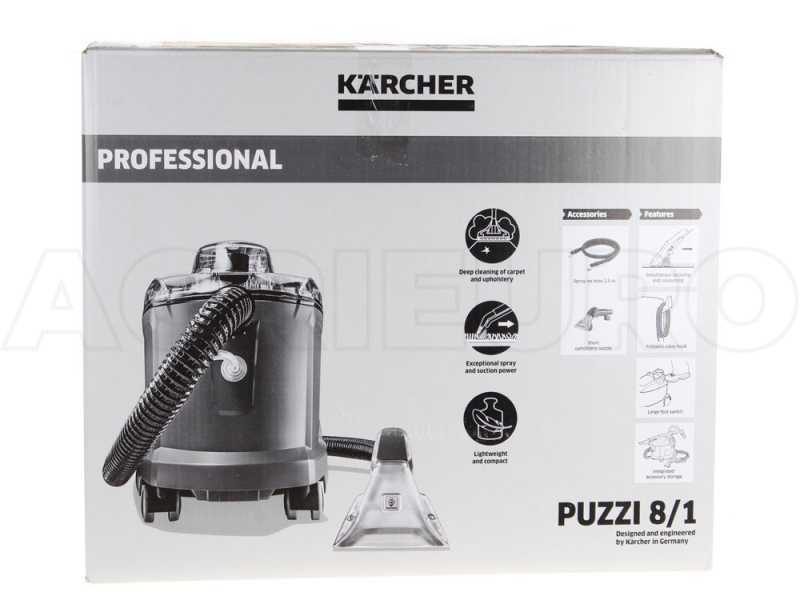 Karcher Pro Tessili Puzzi 8/1 - Surface cleaner - carpet cleaner - 1200W